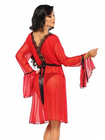 Halat Valentina Beauty Night, Rosu