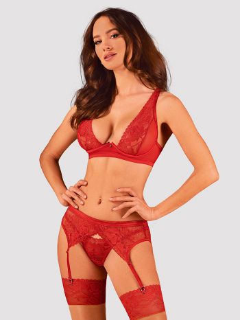 Set Lacelove Obsessive, Rosu