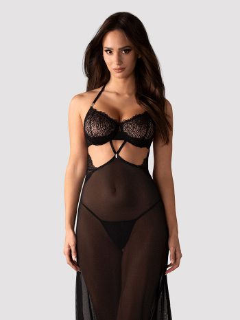 Chemise Iliosa Obsessive, Negru
