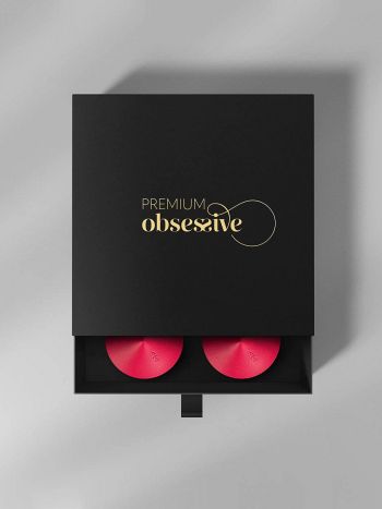 Nipple covers Sublimie Obsessive, Rosu