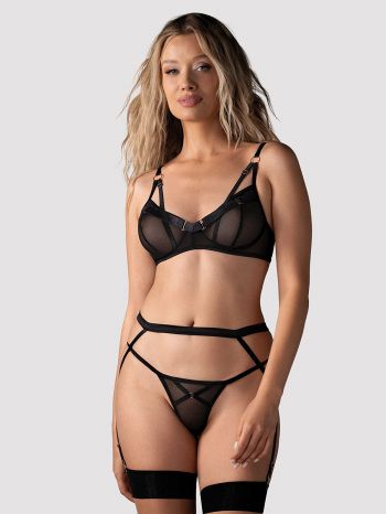 Set Euridia 3 pcs Obsessive, Negru