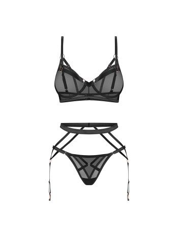 Set Euridia 3 pcs Obsessive, Negru
