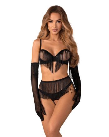 Set Rossay Black - 1 Obsessive, Negru