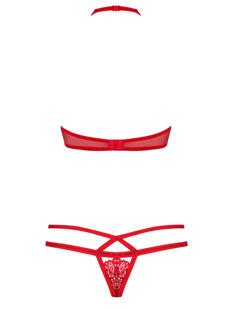 Set sexy 838-SET, Obsessive, Rosu