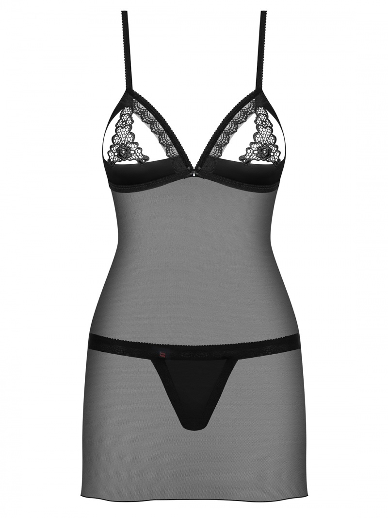 Chemise 865-CHE, Obsessive, Negru