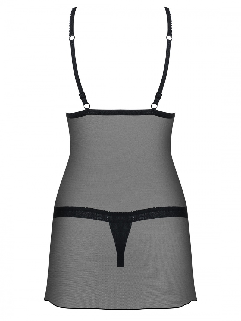 Chemise 865-CHE, Obsessive, Negru