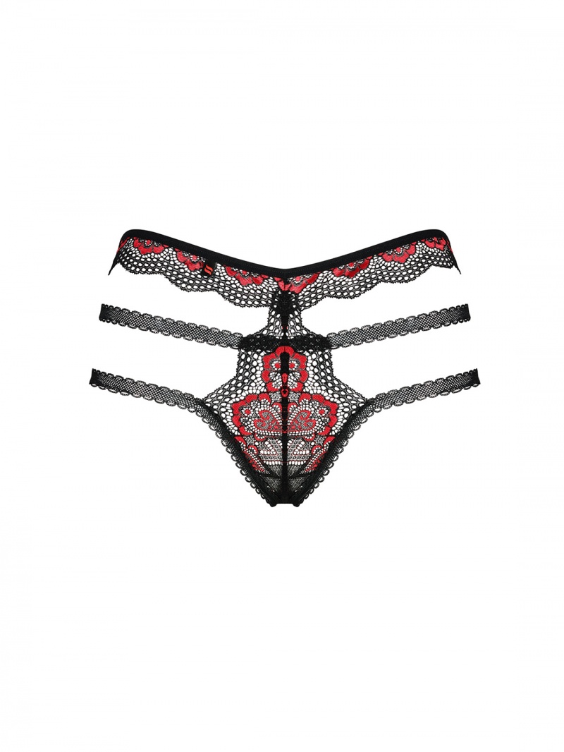 Chilot Megies panties, Obsessive, Negru
