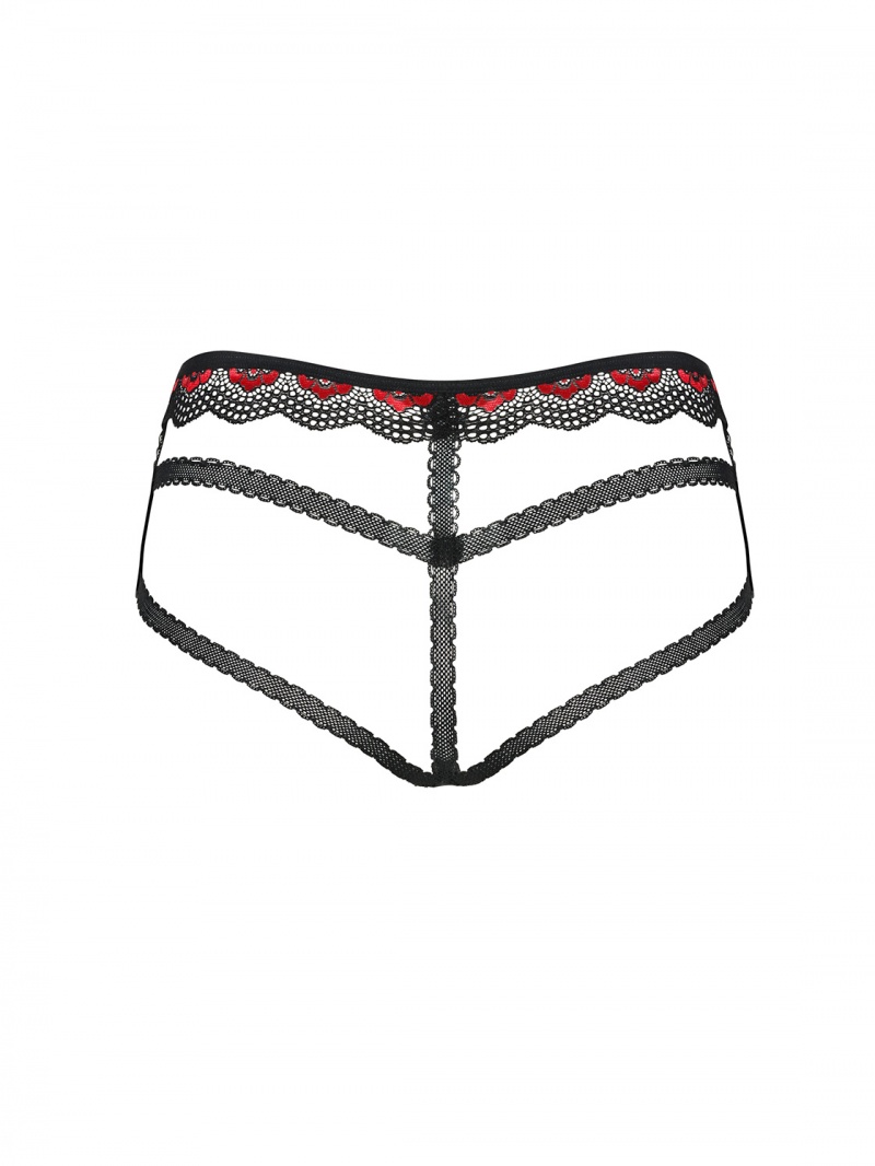 Chilot Megies panties, Obsessive, Negru