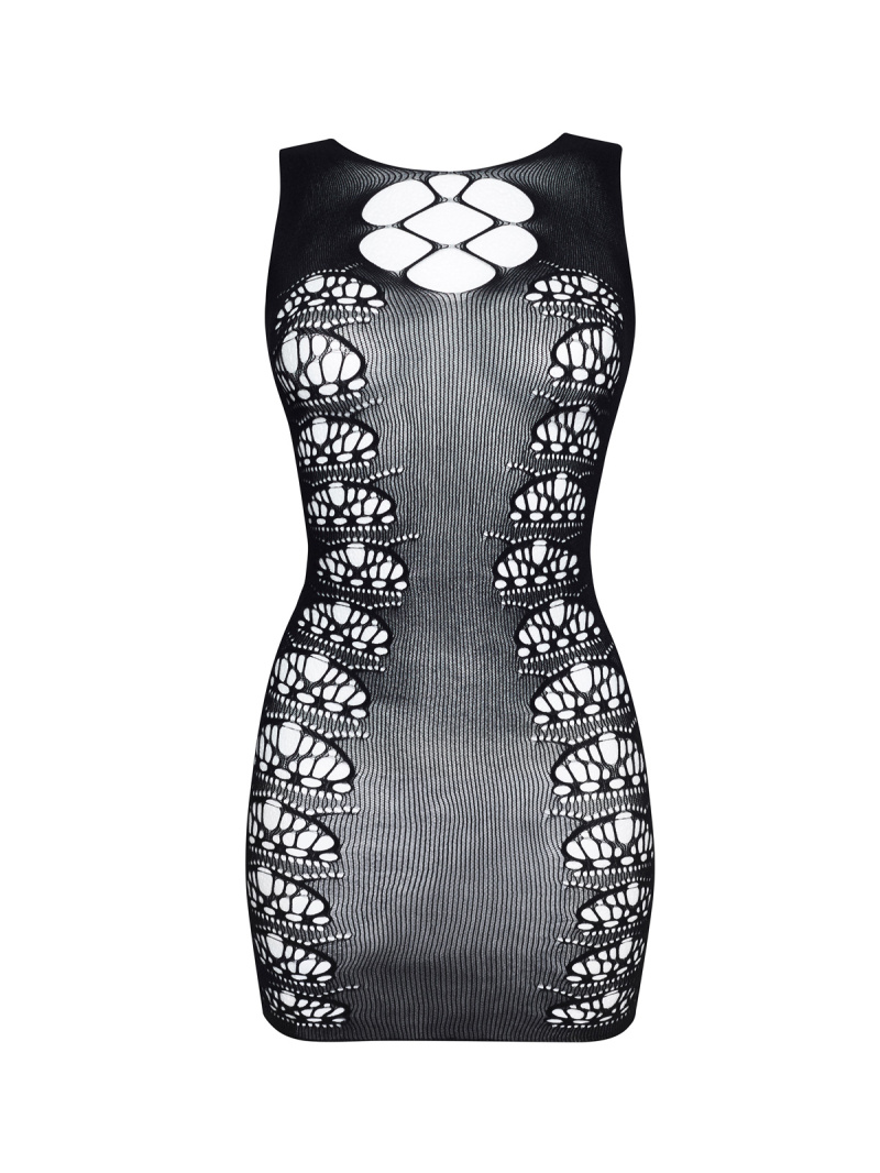 Chemise Paola Beauty Night, Negru