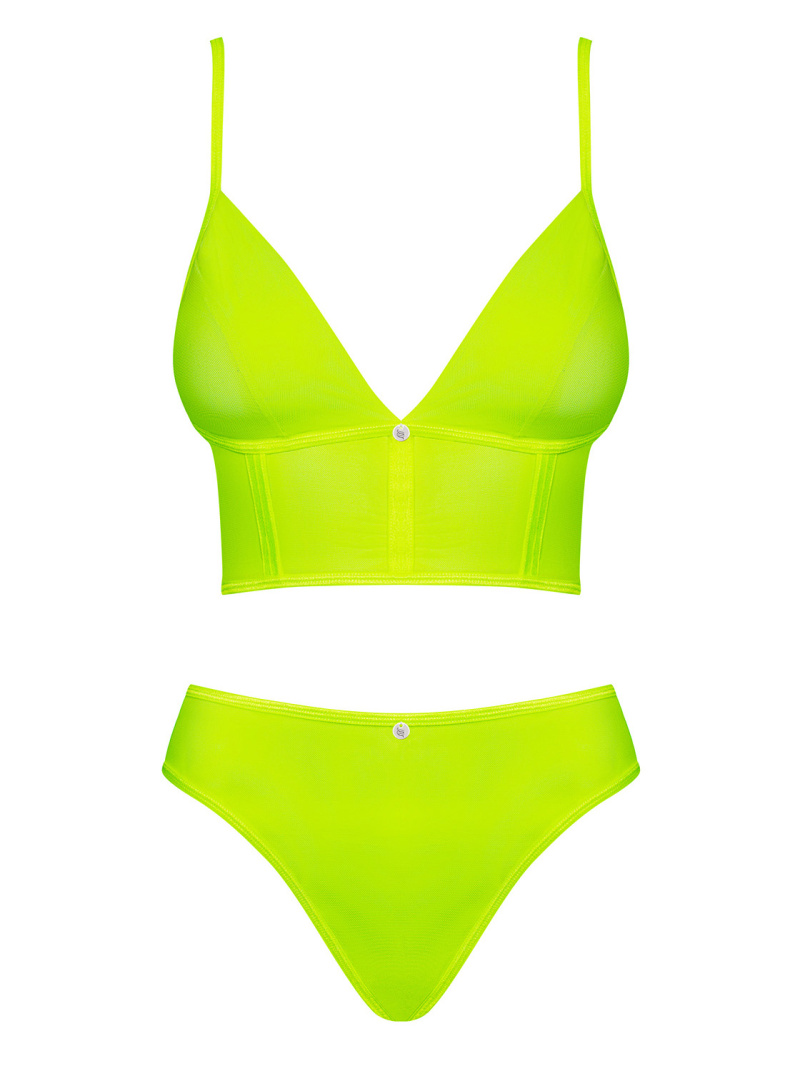 Set sexy Neonia Obsessive, Galben