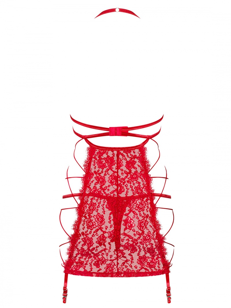 Chemise Rediosa Obsessive, Rosu