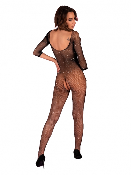 Catsuit Senne, LivCo, negru 2
