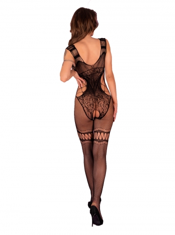 Catsuit Manikana, LivCo, negru