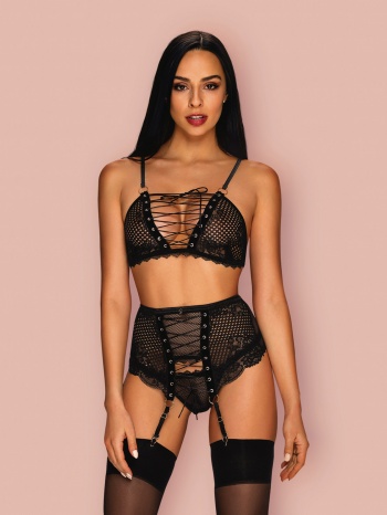 Set sexy Basitta Obsessive, Negru