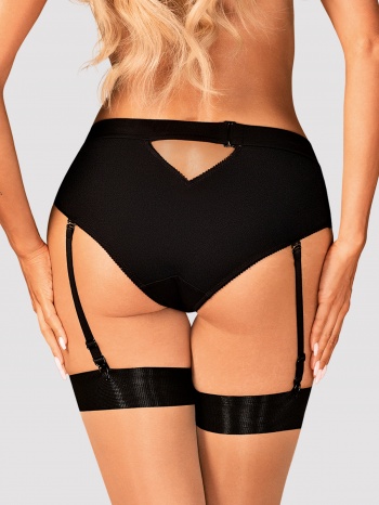 Chilot Editya garter Obsessive, Negru