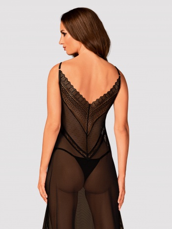 Chemise Estiqua Obsessive, Negru