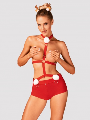 Costum Ms Reindy Obsessive, Rosu