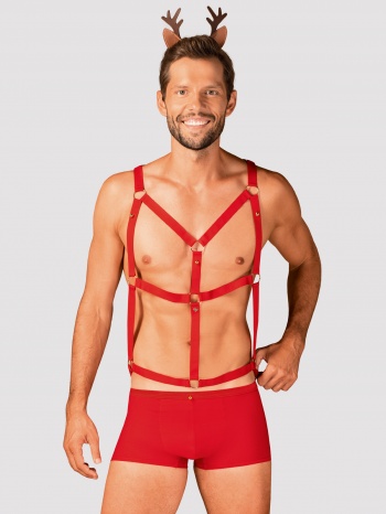 Costum Mr Reindy Obsessive, Rosu