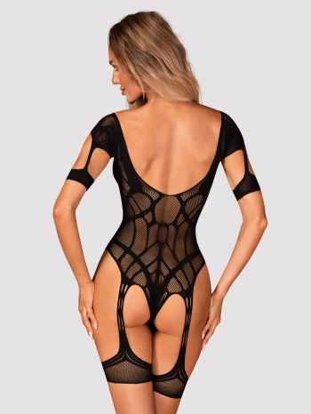 Catsuit G334 Obsessive, Negru