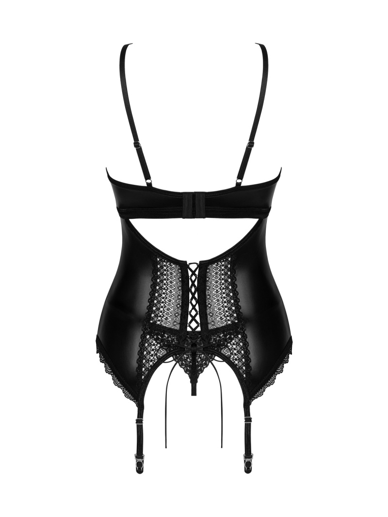 Corset Norides Obsessive, Negru