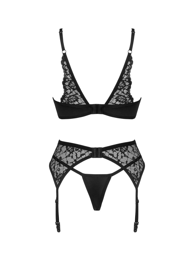 Set Bellastia Obsessive, Negru