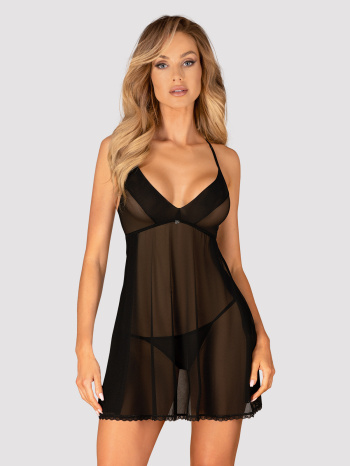 Chemise Latinesa Obsessive, Negru