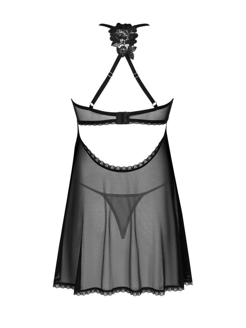 Chemise Latinesa Obsessive, Negru