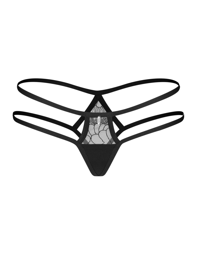 Chilot Arrowel panties n Obsessive, Negru