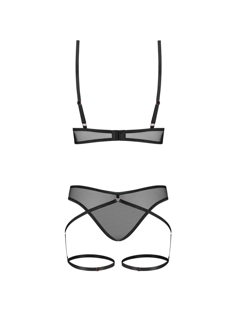 Set Euridia 2-pcs Obsessive, Negru