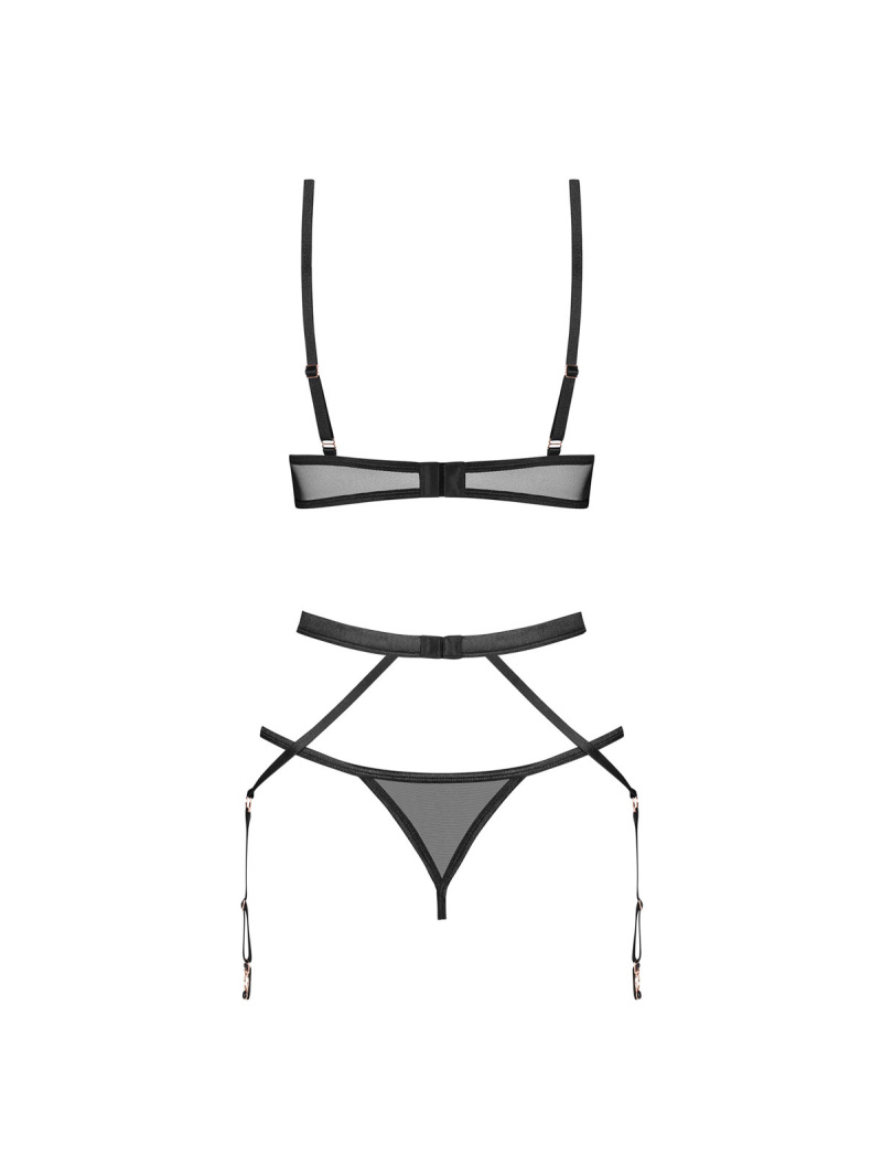 Set Euridia 3 pcs Obsessive, Negru