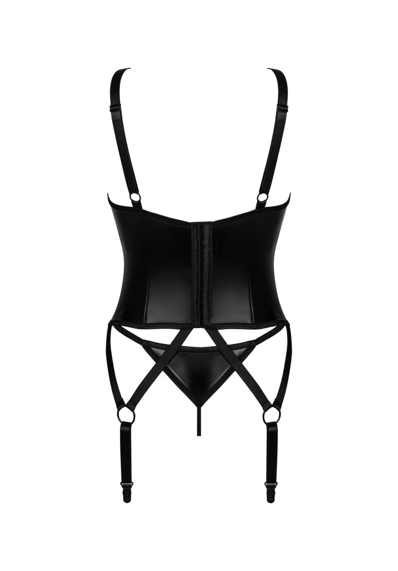 Corset Corset Armares Obsessive, Negru