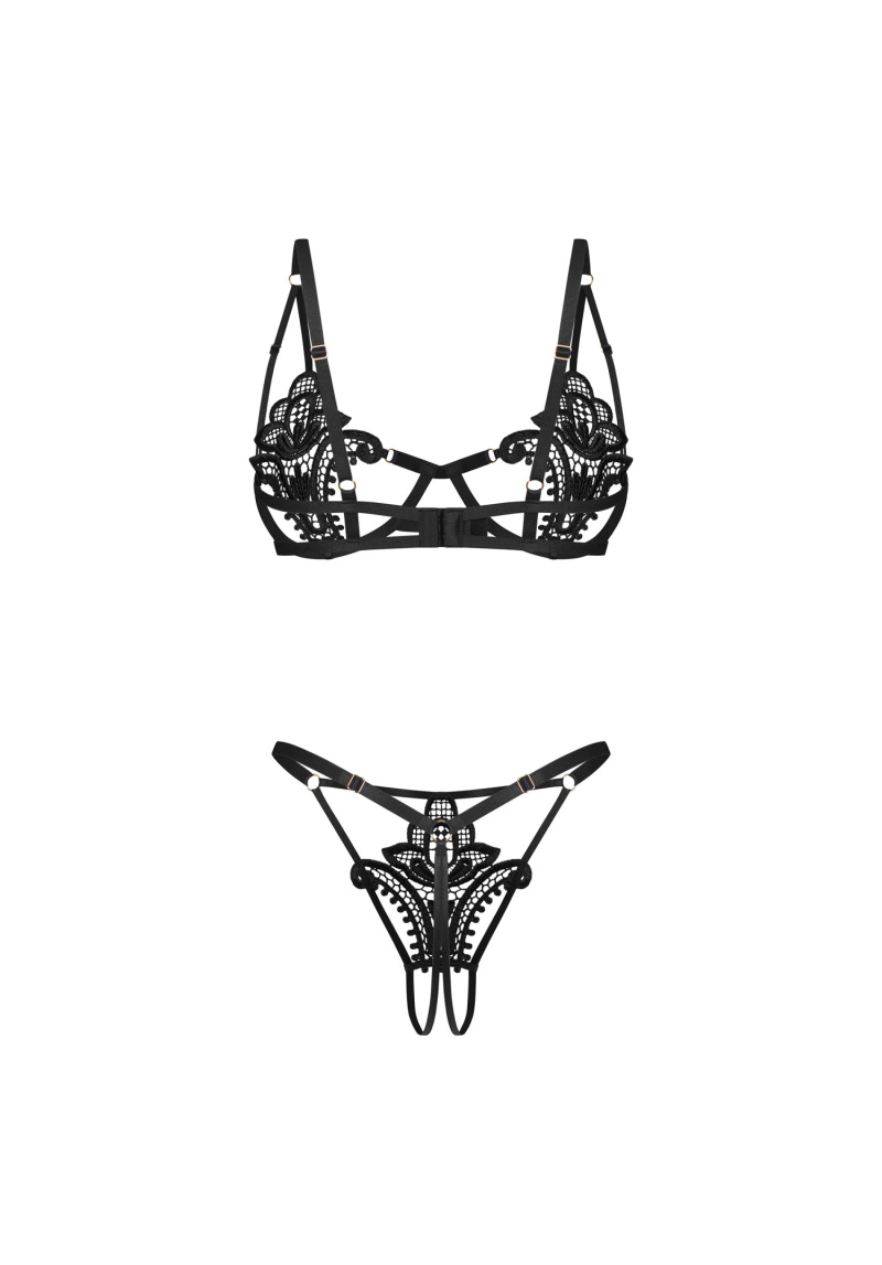 Set Set Luise Sublim - 1 Obsessive, Negru